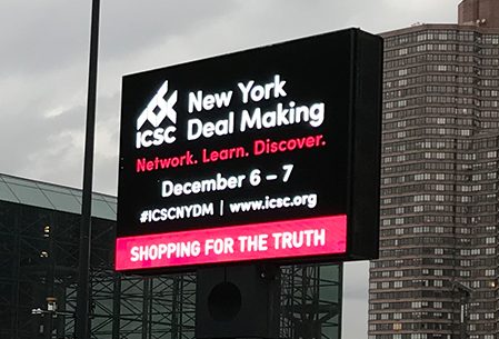 ICSC New York Deal Making inPLACE Design